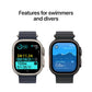 Apple Watch Ultra 2 GPS + Cellular 49mm Black Titanium Case / Trail Loop [S/M] - MX4U3ZPA