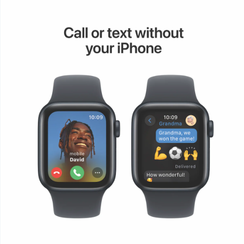 Apple Watch SE 40mm Midnight Aluminium Case with Midnight Sport Band GPS - S/M [MXE73ZPA]