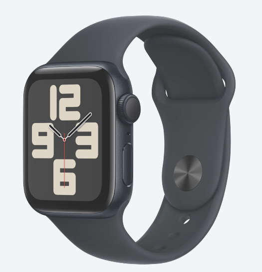 Apple Watch SE 40mm Midnight Aluminium Case with Midnight Sport Band GPS - S/M [MXE73ZPA]