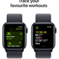 Apple Watch SE 40mm Midnight Aluminium Case with Ink Sport Loop GPS [MXEA3ZPA]