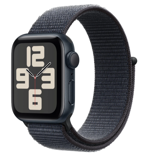 Apple Watch SE GPS 44mm Midnight Case with Ink Sport Loop