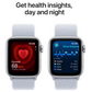 Apple Watch SE 40mm Silver Aluminium Case with Blue Cloud Sport Loop [MXEE3ZPA]