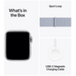 Apple Watch SE 40mm Silver Aluminium Case with Blue Cloud Sport Loop [MXEE3ZPA]