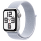 Apple Watch SE 40mm Silver Aluminium Case with Blue Cloud Sport Loop [MXEE3ZPA]
