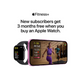 Apple Watch SE 40mm Silver Aluminium Case with Blue Cloud Sport Loop [MXEE3ZPA]