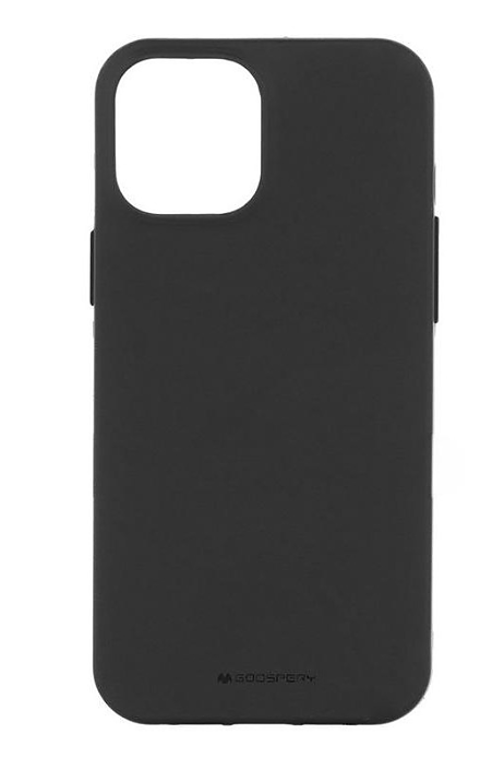 Mercury Soft Feel TPU Case for Apple iPhone 12 / 13 Mini 5.4' - Black