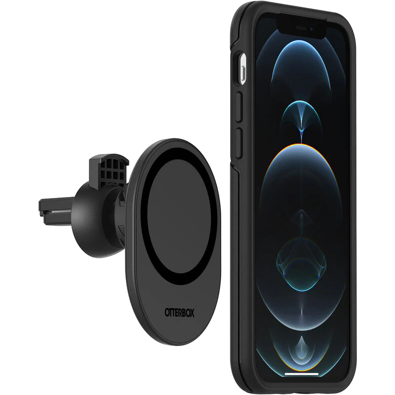 OtterBox - CAR VEBT MOUNT W/ MAGESAFE - BLACK