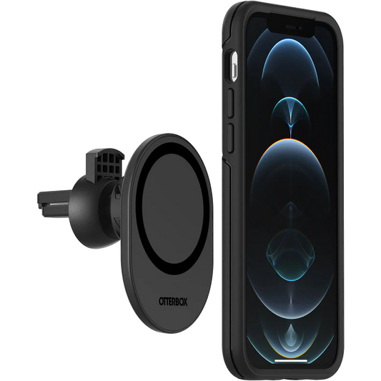 OtterBox - CAR VEBT MOUNT W/ MAGESAFE - BLACK