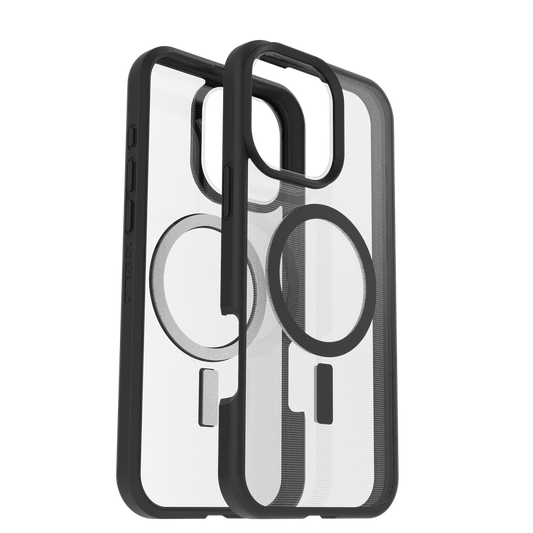 OtterBox React MagSafe Case - iPhone 16 Pro 6.3" - Black Crystal