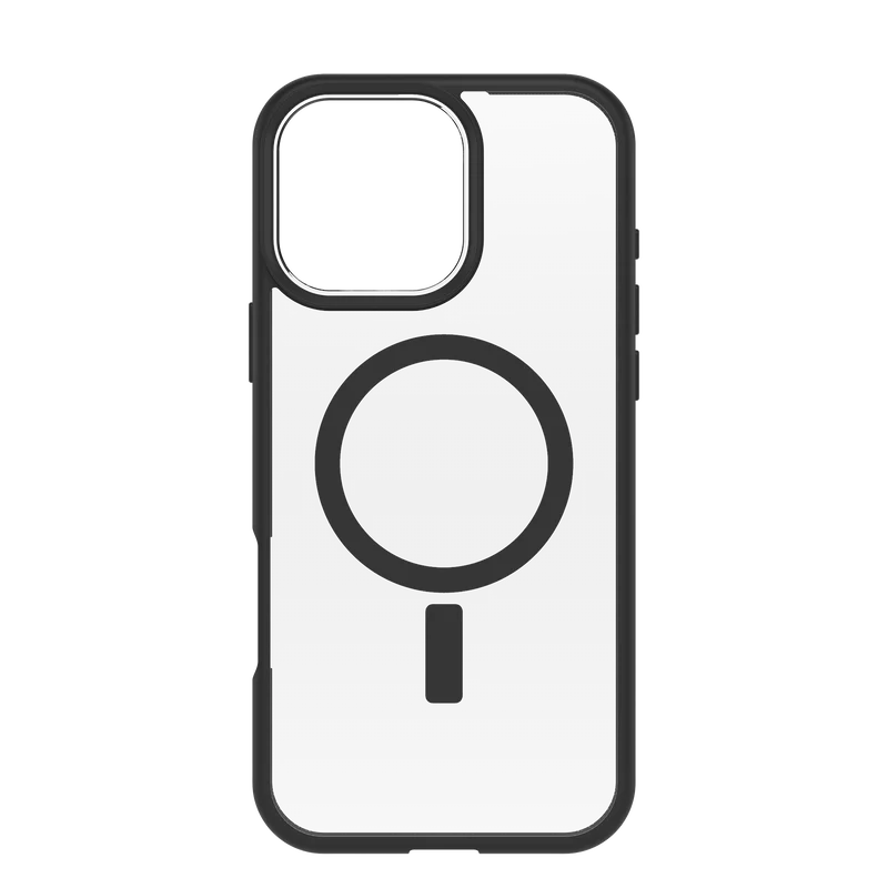 OtterBox React MagSafe Case - iPhone 16 6.1" - Black Crystal