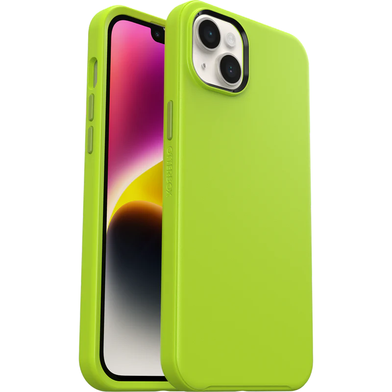 OtterBox Symmetry (MagSafe) Case for iPhone 14 Plus 6.7" - Lime Green