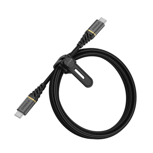 OtterBox USB-C to USB-C Fast Charge Cable 1.8M - Black Shim