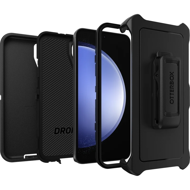 OtterBox Defender Case for Samsung S23 FE - Black