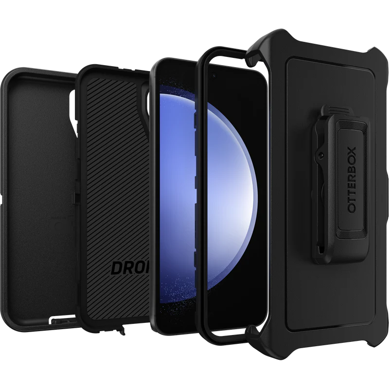 OtterBox Defender Case for Samsung S23 FE - Black