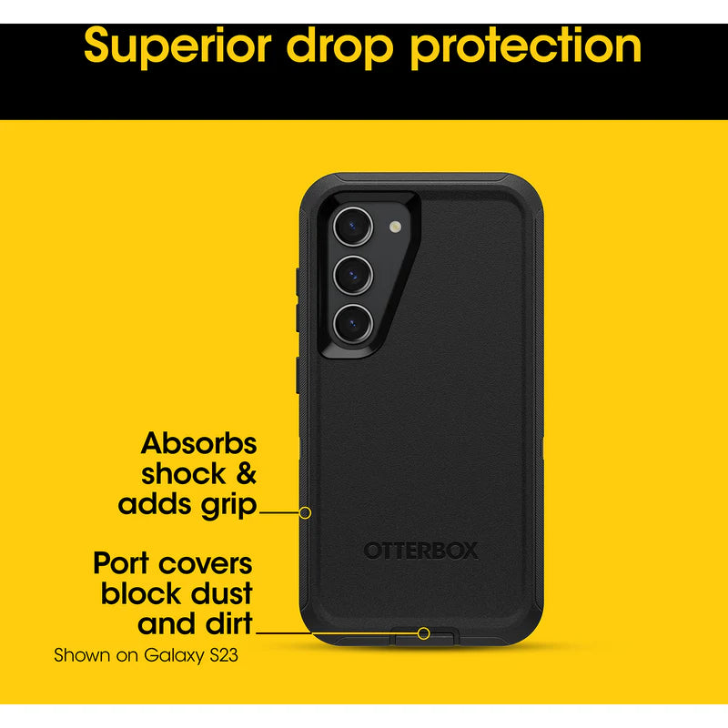 OtterBox Defender Case - Samsung S24 Plus - Baby Blue Jeans