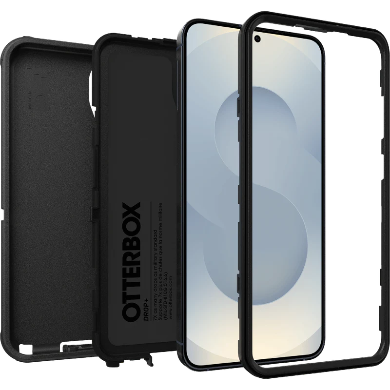 OtterBox Defender Case for Samsung S25 Plus 5G - Black