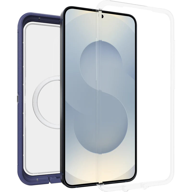 OtterBox Defender XT Clear Magnets Case for Samsung S25 Plus 5G - Denver Dusk Purple