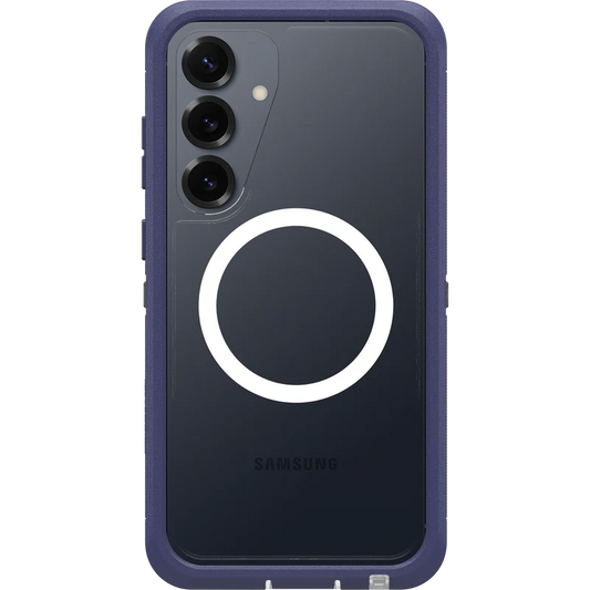OtterBox Defender XT Clear Magnets Case for Samsung S25 5G - Denver Dusk Purple