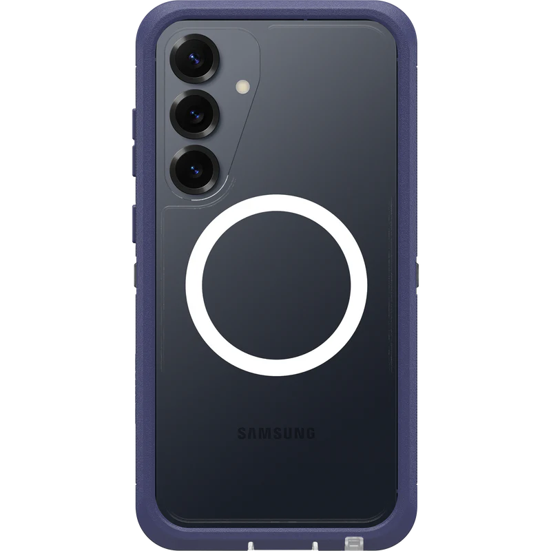 OtterBox Defender XT Clear Magnets Case for Samsung S25 Plus 5G - Denver Dusk Purple