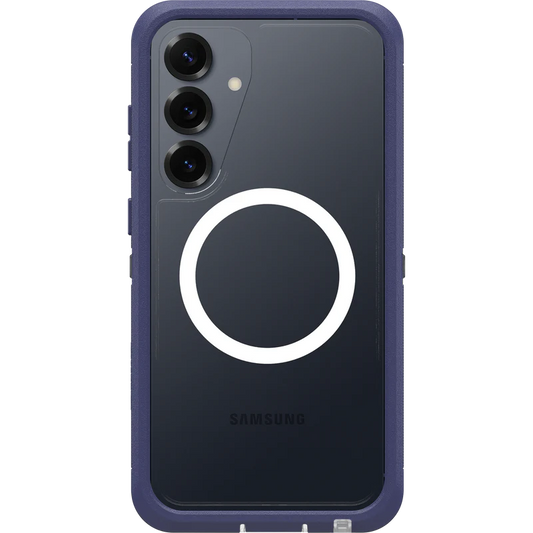 OtterBox Defender XT Clear Magnets Case for Samsung S25 Plus 5G - Denver Dusk Purple