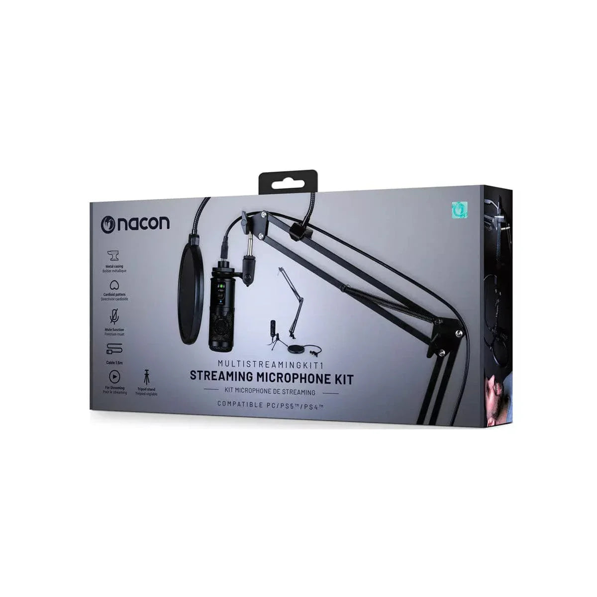 Nacon Streaming Microphone Kit - PC / PS5 / PS4