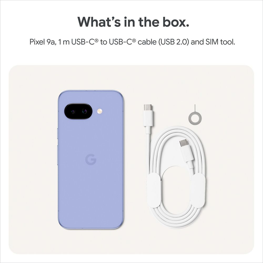 Google Pixel 9a 5G 128GB - Iris (AU Stock)