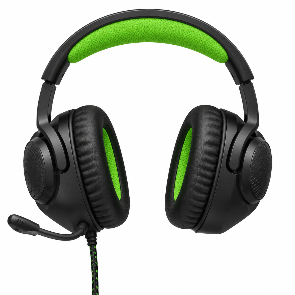 JBL Quantum 100X Gaming Headset - Black/Green (AU Stock)