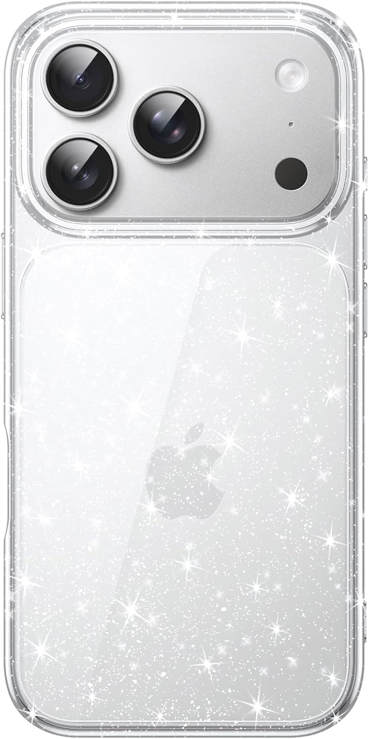 Gemshell Glitter Case for Apple iPhone 17 Pro - Silver