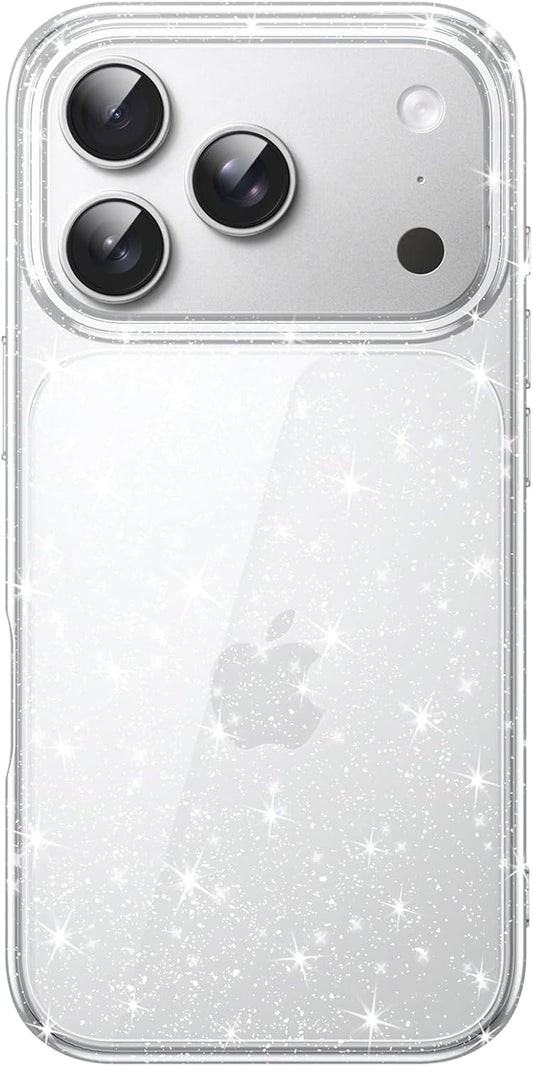 Gemshell Glitter Case for Apple iPhone 17 Pro - Silver