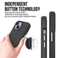 Rhinos Rugged Shockproof Case for iPhone 15 - Navy