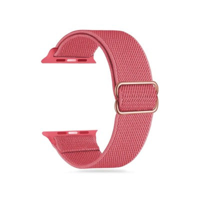 Redefine Stretchy Nylon iWATCH BAND for size 38 40 41 - HOT PINK
