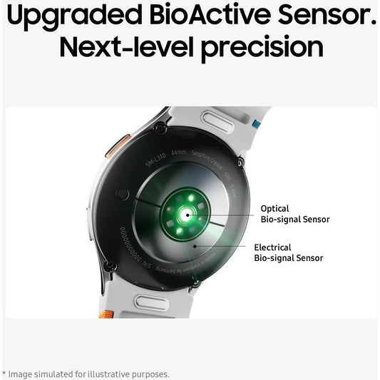 Samsung Galaxy Watch7 44mm Bluetooth GPS - Silver [Australia Stock]