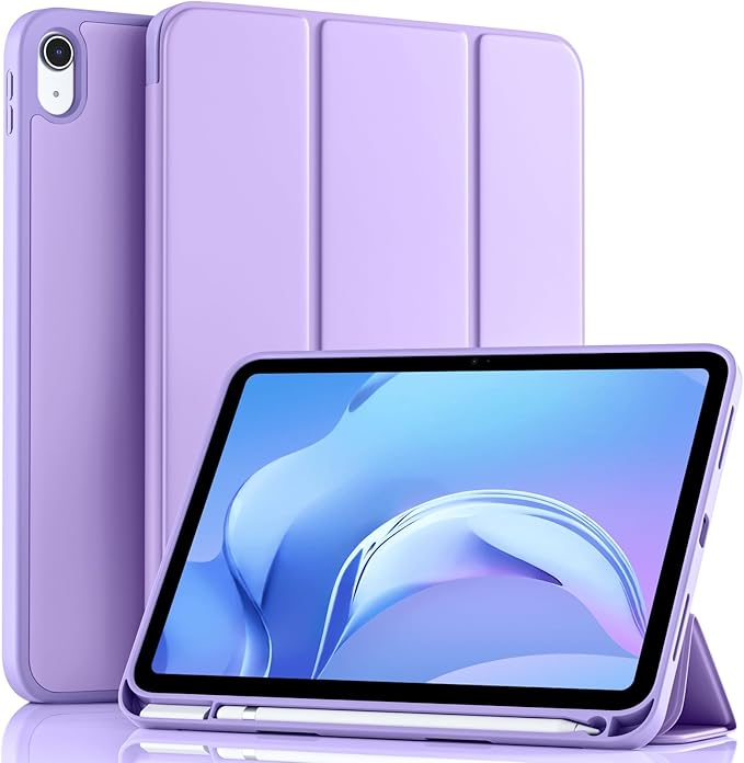 Soft TPU Back Shell Slim Cover Case for iPad Air 13(M2)  - LAVENDER
