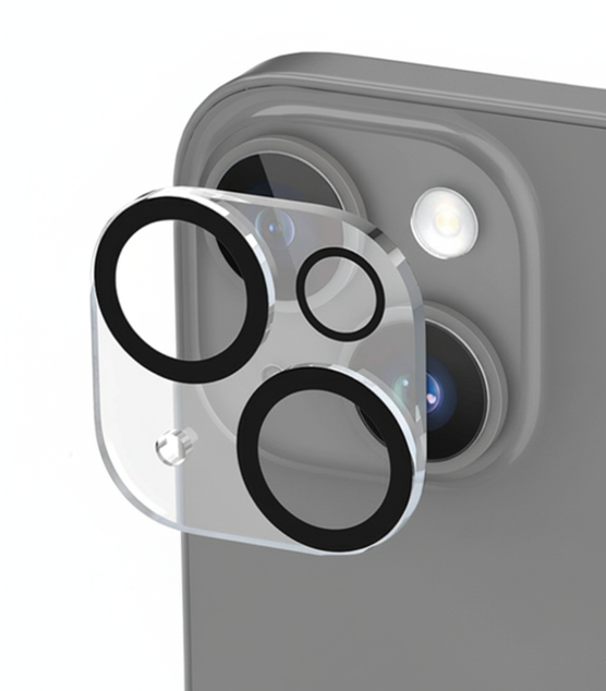 TEMPERED GLASS CAMERA LENS SHIELD - APPLE iPHONE 12 MINI 5.4'