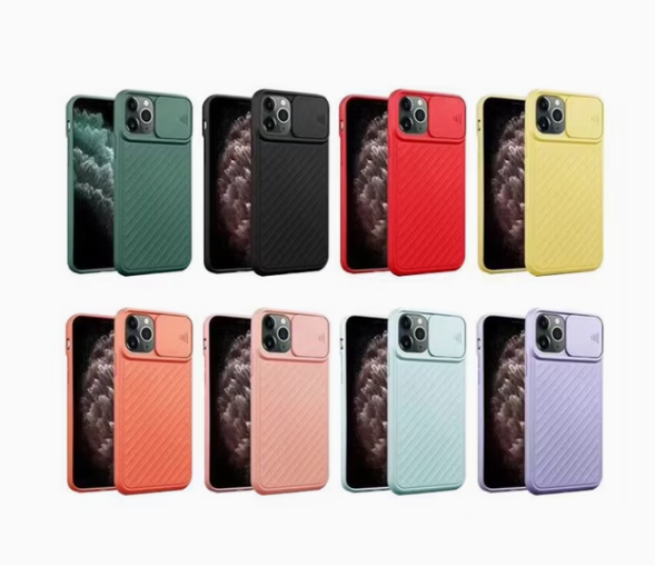 CAMSHIELD CAMERA PROTECTION CASE - APPLE iPhone 12 Mini 5.4' - RED
