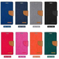 Goospery Canvas Book Case - IPHONE 13 PRO - GREEN