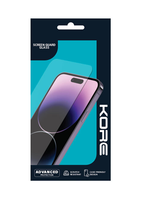 Kore Screen Guard Tempered Glass - iPhone 16 Pro Max 6.9" - Clear (Retail Pack)