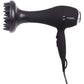 Silver 2000W Bullet Velvet Dryer - Black