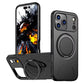MaxGuard Spin Grip MagSafe Case for Apple iPhone 17 - Black