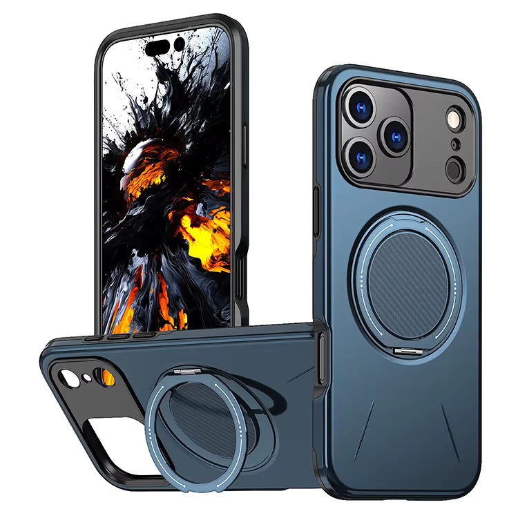 MaxGuard Spin Grip MagSafe Case for Apple iPhone 17 - Navy