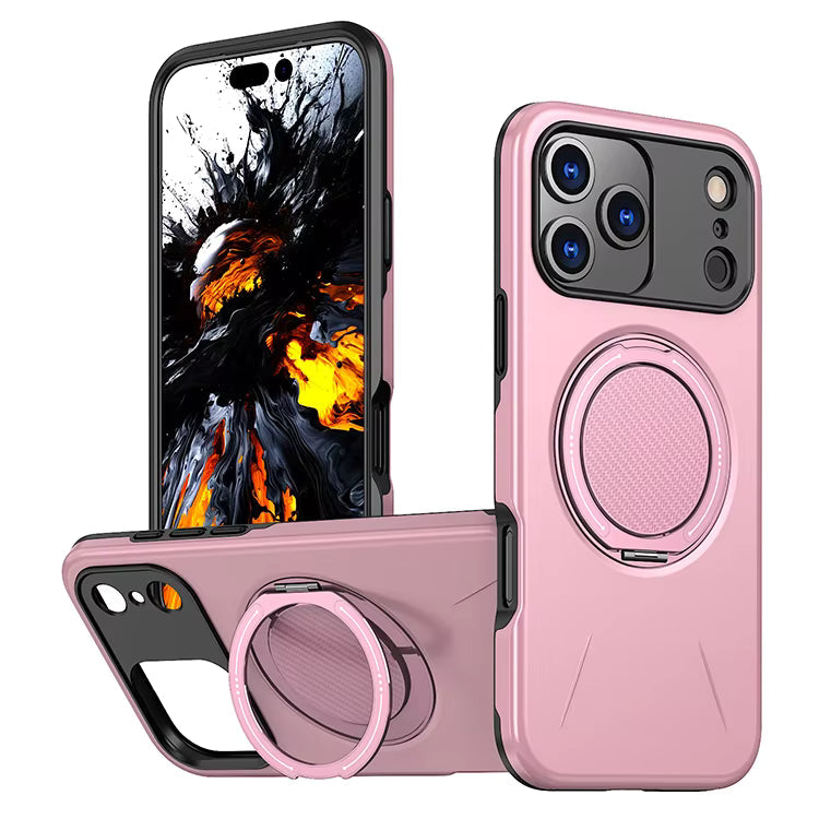 MaxGuard Spin Grip MagSafe Case for Apple iPhone 17 Pro Max - Pink