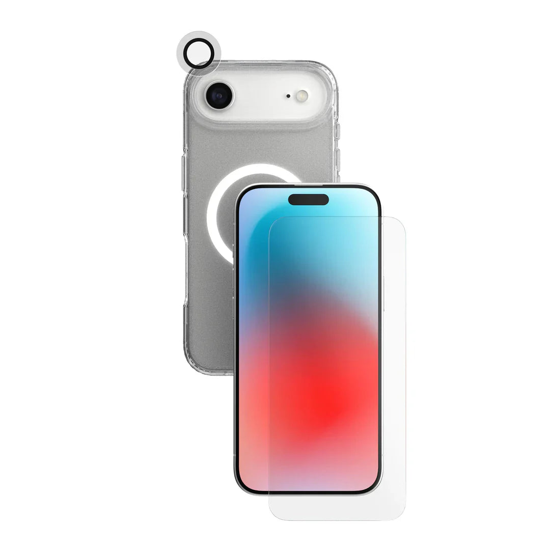 Tech21 3-in-1 EvoLite MagSafe Bundle for iPhone 17 Air 2025 - Clear