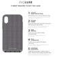 Tech21 Evo Luxe Woven Fabric Slim Case for iPhone XS Max 6.5" - Grey