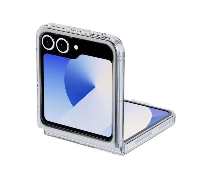 TECH21 Evo Clear Case for Samsung Galaxy Z FLIP 6 - Clear
