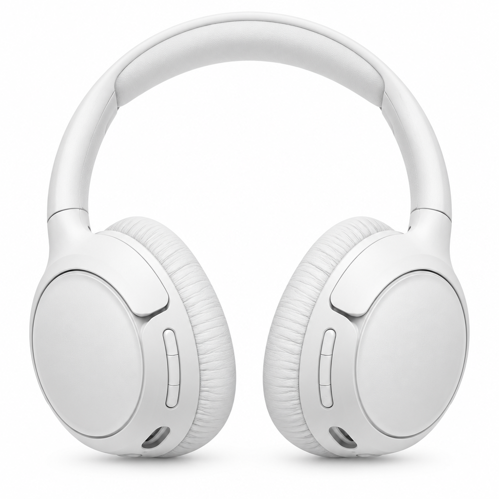 JBL Tune 520BT Wireless On-Ear Headphones - White (AU Stock)