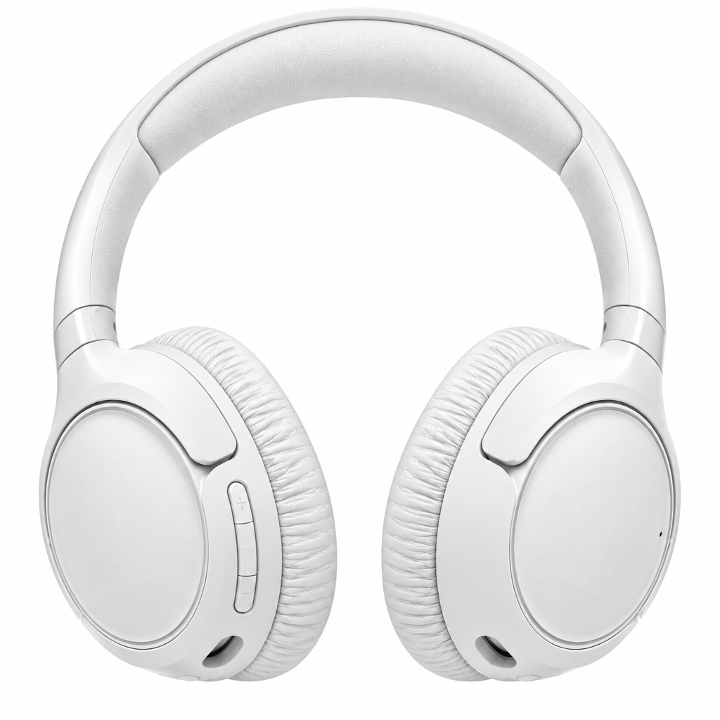 JBL Tune 680NC Wireless On-Ear Noise Cancelling Headphones - White (Australia Stock)