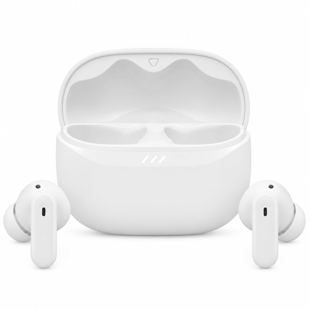 JBL Tune Beam 2 True Wireless Noise Cancelling Earbuds - White (AU Stock)