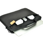 XCD Recyucled 13.3' Slimline Laptop Briefcase Bag - Black