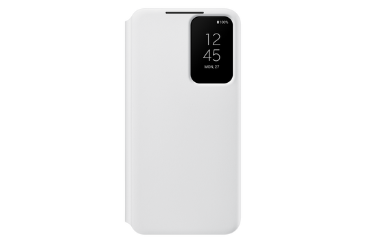 Original Samsung S22 Smart Clear View Cover - White
