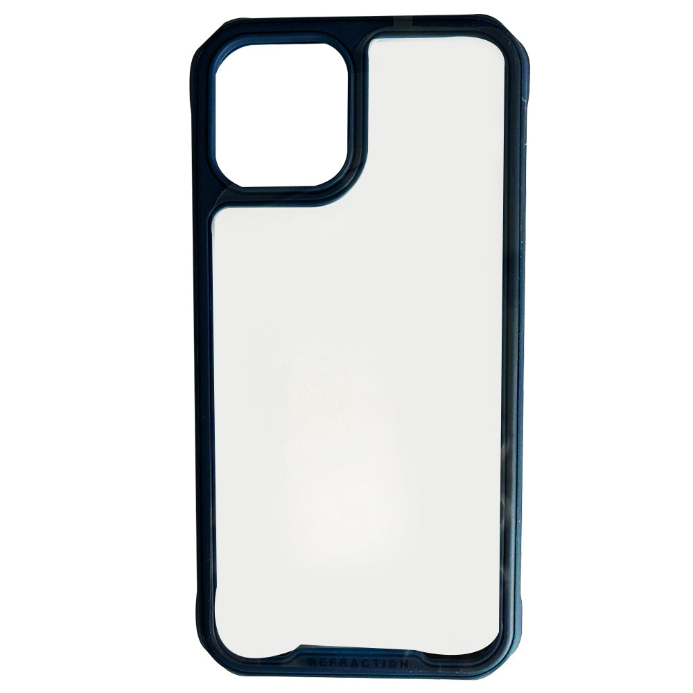 HARD CASE - CLEAR - APPLE iPhone 12 Pro Max 6.7' - BLACK